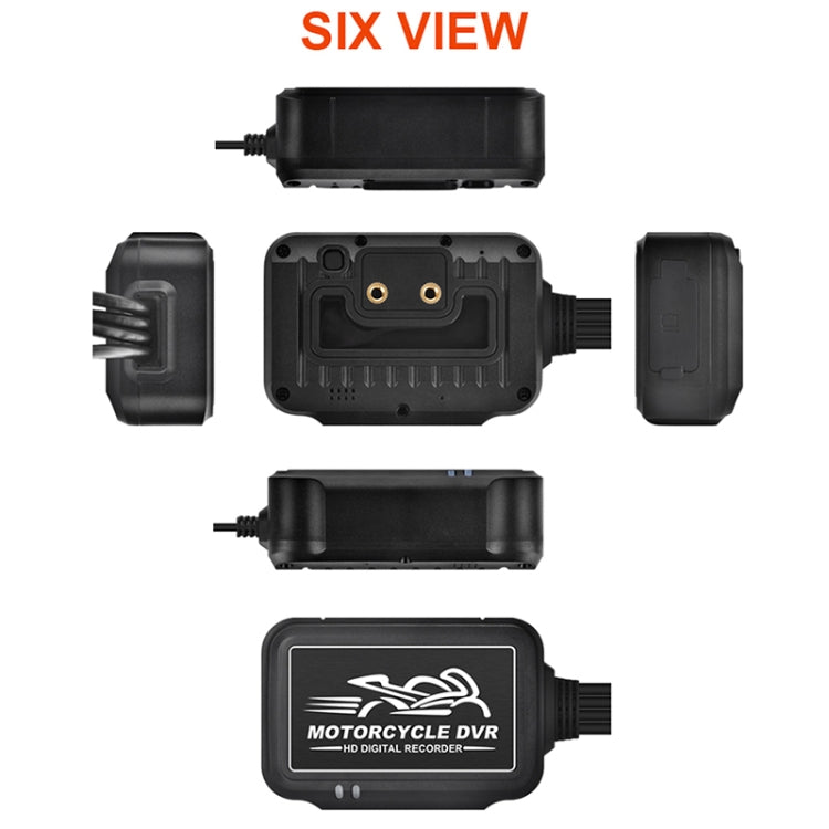 SE3 Dual AHD 1080P Waterproof HD Motorcycle DVR, Support TF Card / Cycling Video / Parking Monitoring, SE3 SE3 Dual AHD 1080P Waterproof HD Motorcycle DVR, Support TF Card / Cycling Video / Parking Monitoring, SE3